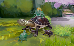 Stacked Spirit Turtles