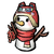 Fortune Blessed Snowman