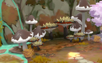Giant Mushroom Forest